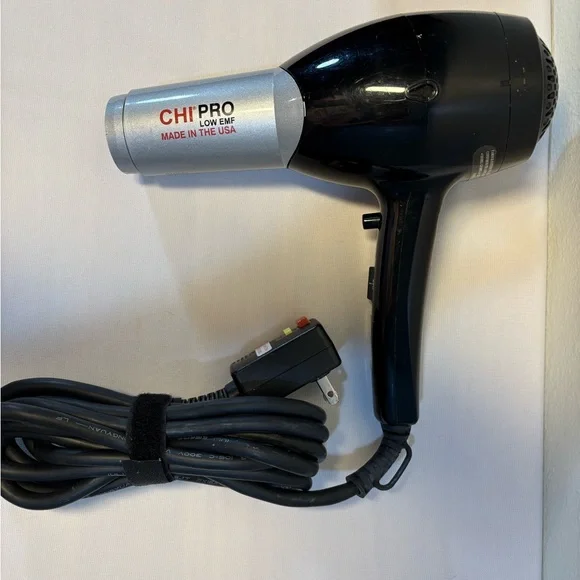 PRO Compact Hair Dryer - Black and Silver - Picture 2 of 10